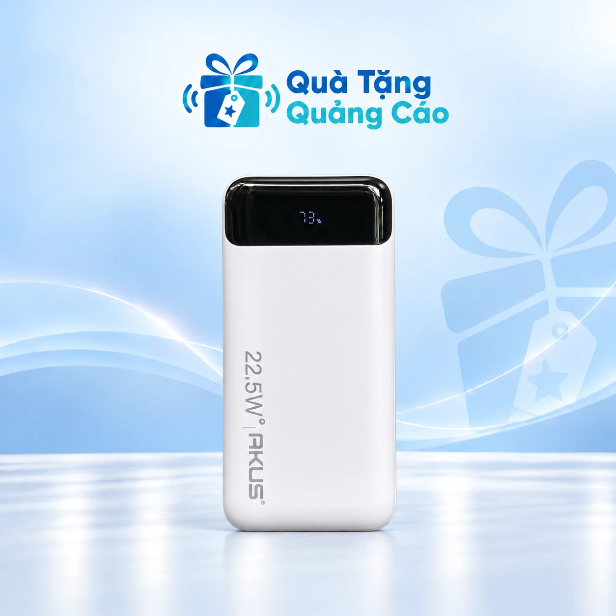AKUS DP136 trắng trên nền Quà Tặng Quảng Cáo AKUS DP136 trắng trên nền Quà Tặng Quảng Cáo