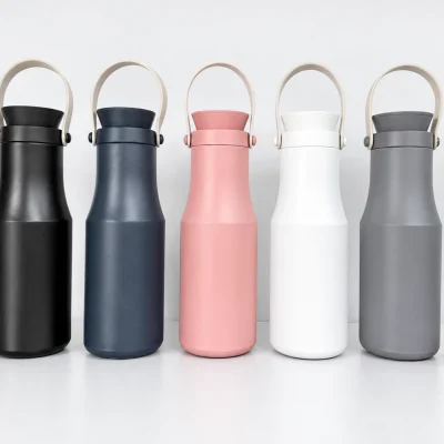 Năm màu tham khảo của bình 480 ml có quai kem