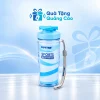 Bình nước Duy Tân 350 ml có quai xanh trên nền Quà Tặng Quảng Cáo xanh nhạt