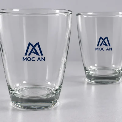 Mô phỏng logo MA MOC AN in trên ly MT38-13