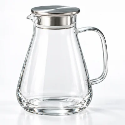 Minh họa dáng bình thủy tinh 1,3 lít chưa in