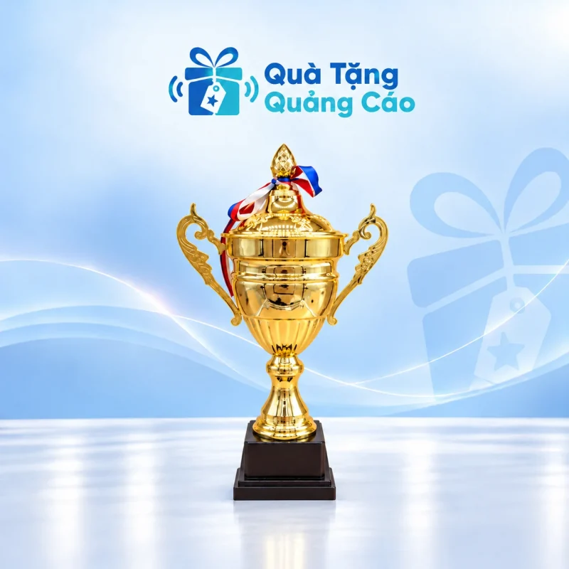Cúp thể thao 2023A cao 51cm in logo