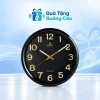 Đồng hồ Kashi HM223 đen số vàng trên nền Quà Tặng Quảng Cáo