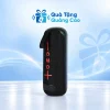 Loa StarGO Pulse X đen với phím đỏ và dây treo trên nền xanh nhạt