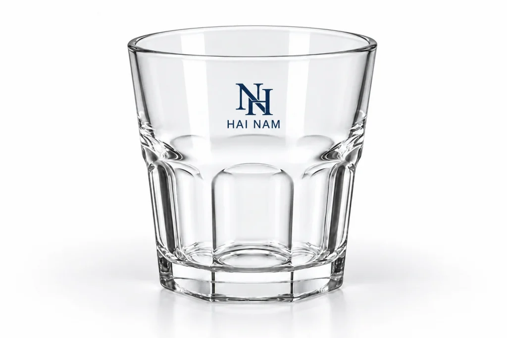 Mô phỏng logo NH HAI NAM trên ly M257